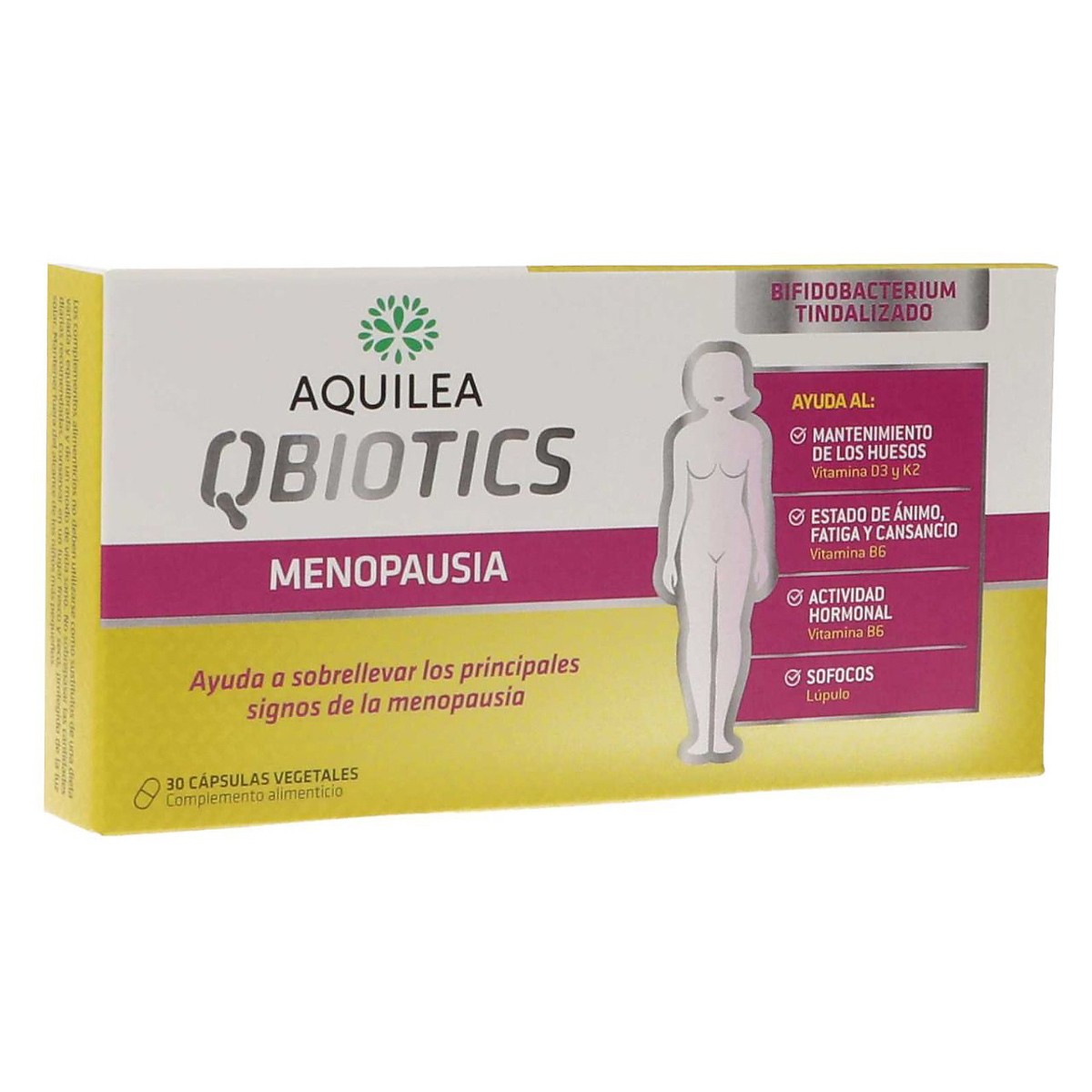 Aquilea qbiotics menopausia 30 cápsulas