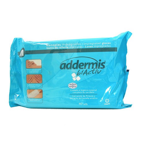 Addermis biactiv manopla corporal 40uds.